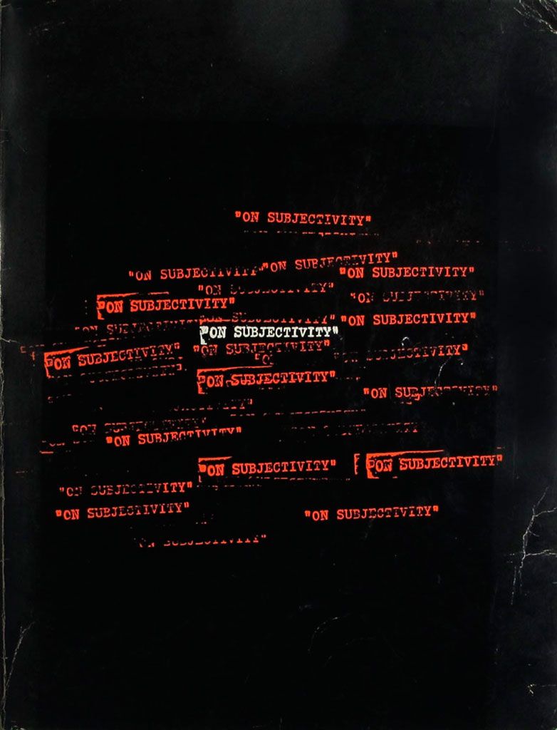 on subjectivity coberta br