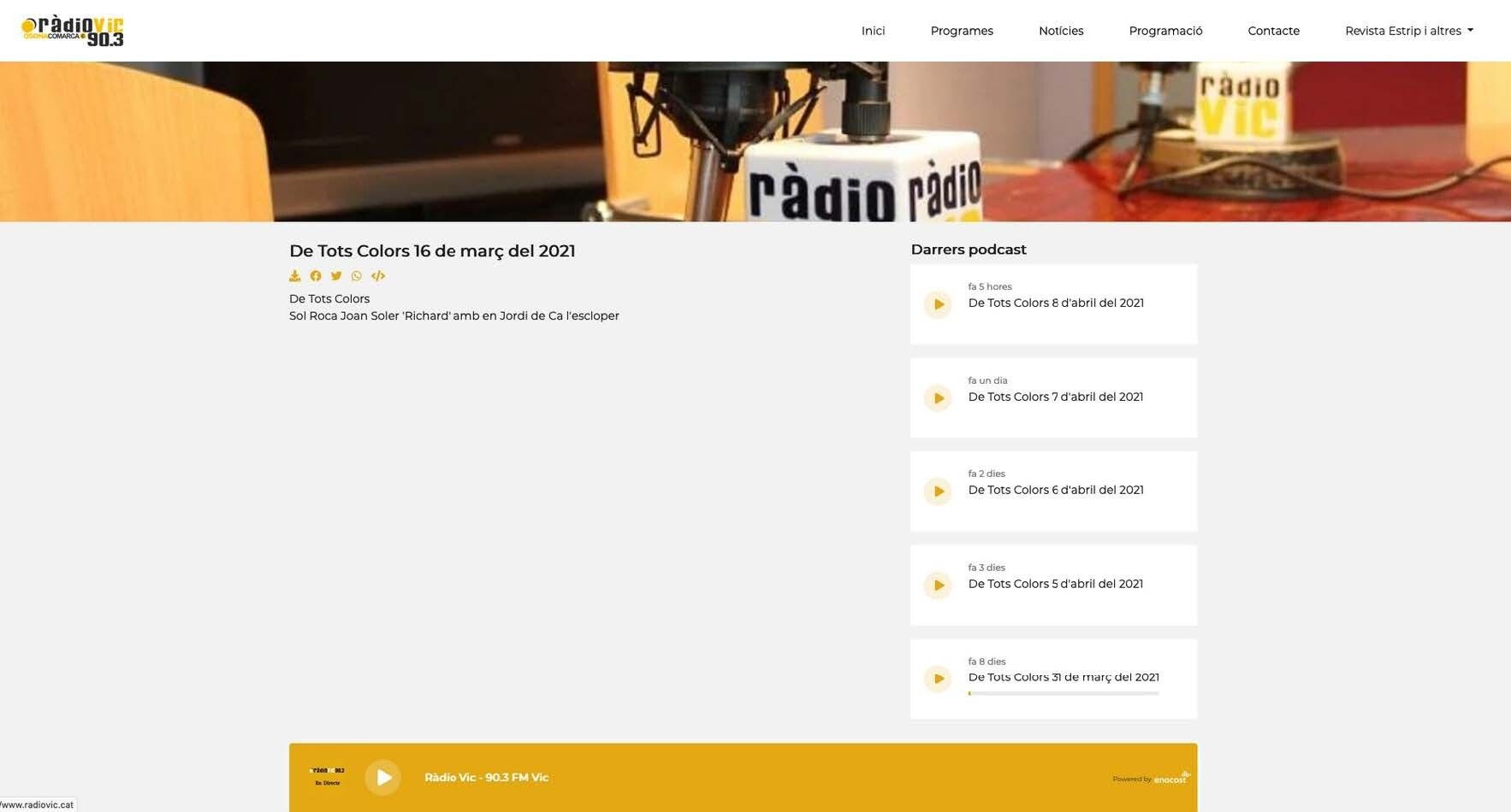16.03.2021 radiovic