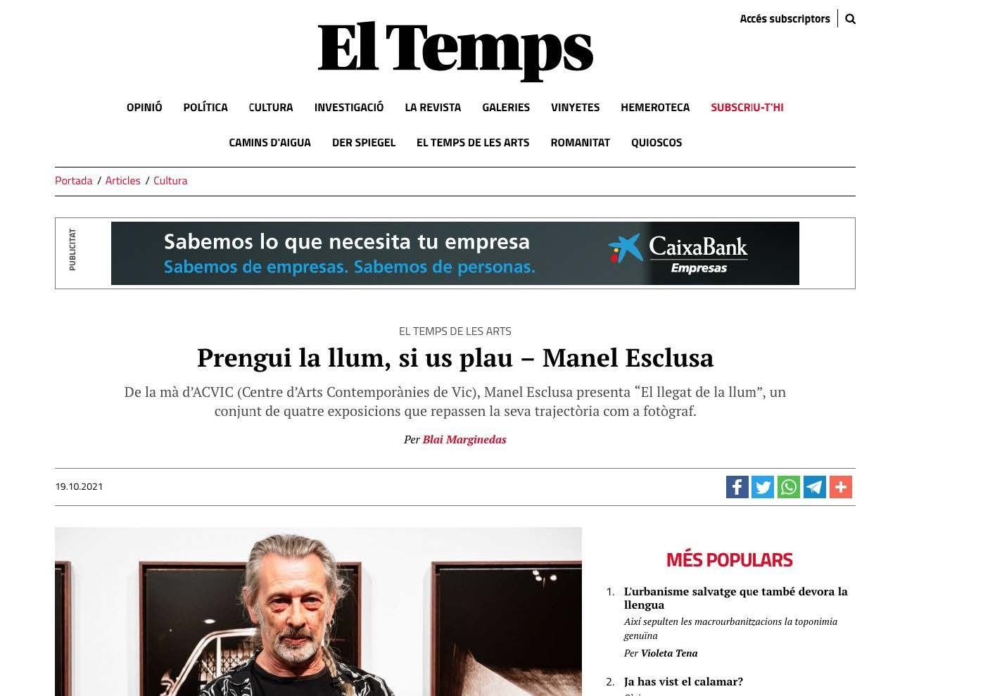 19.10.21 ElTempsDeLesArts
