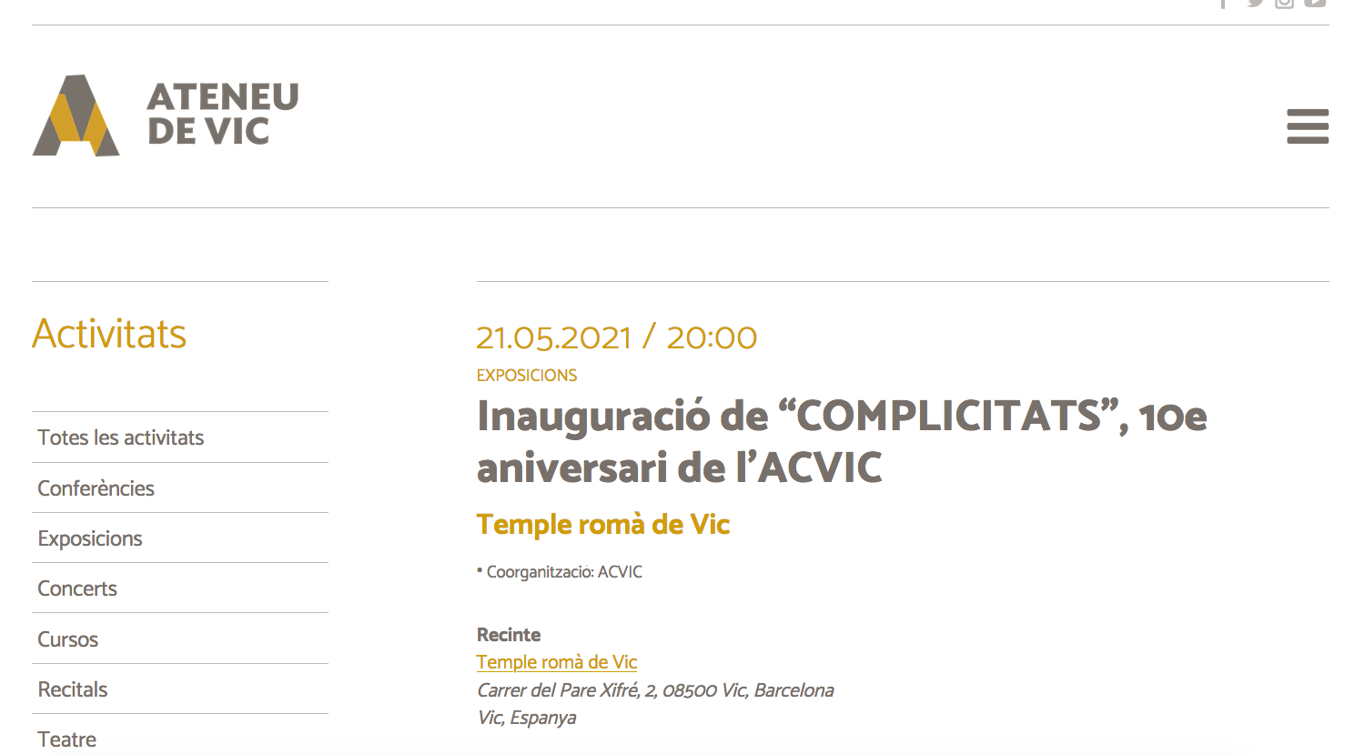 ateneu 21 maig 2021